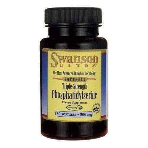 SWANSON Phosphatidylserine - triple the power of 300mg x 30 capsules UK