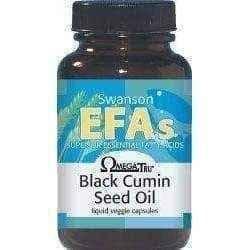 SWANSON seed oil of black cumin x 60 Capsules UK