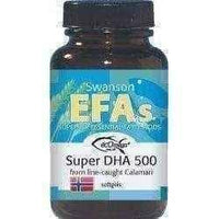 SWANSON Super DHA 500 mg capsules x 30 UK