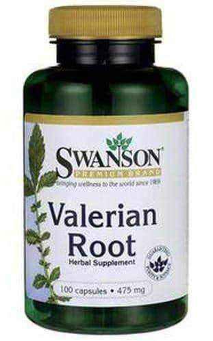 SWANSON Valerian 475mg x 100 capsules UK