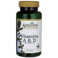 SWANSON Vitamin A + D 5000/400 x 250 capsules UK