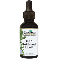 SWANSON Vitamin B-12 Liquid 59ml UK