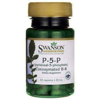 SWANSON Vitamin B6 20 mg capsules x 60, swanson vitamins UK