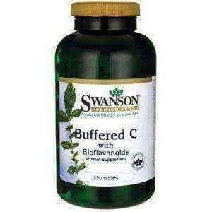 SWANSON Vitamin C 1000 buffered with bioflavonoids x 250 tablets UK