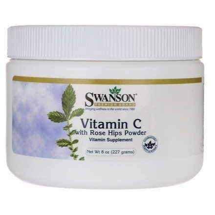 SWANSON Vitamin C with wild rose powder 227g UK