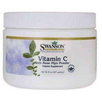 SWANSON Vitamin C with wild rose powder 250g UK