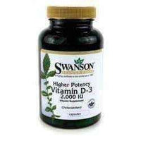 SWANSON vitamin D 3 2000 IU x 60 capsules, swanson vitamins UK
