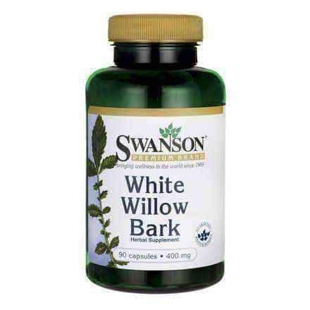 SWANSON White Willow Bark (white willow bark) 400mg x 90 capsules UK