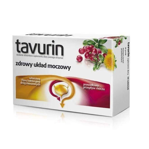 TAVURIN x 30 tablets inflammation, urinary tract infections UK