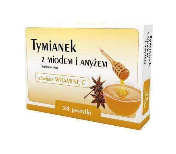 THYME WITH HONEY AND ANISE x 24 pills UK