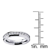 Titanium Eternity Ring UK