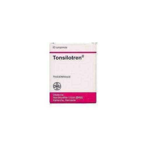 TONSILOTREN x 60 tablets, enlarged tonsils in children, swollen tonsils UK