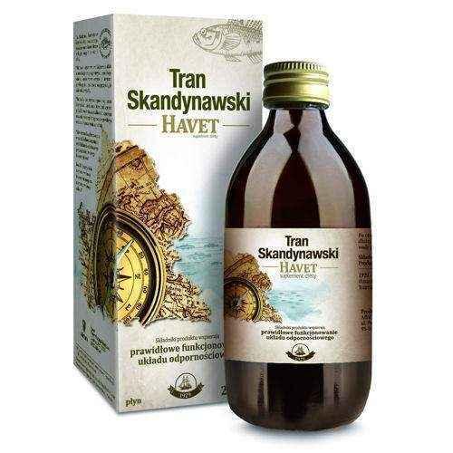 TRAN SCANDINAVIAN HAVET liquid 250ml omega 3 supplements UK