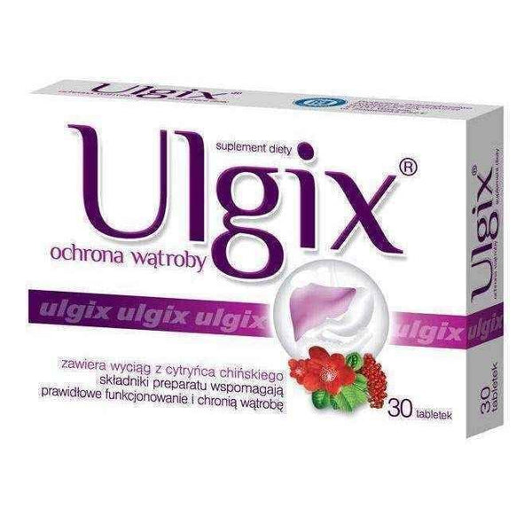 ULGIX Protection of liver x 30 tablets, liver disease UK