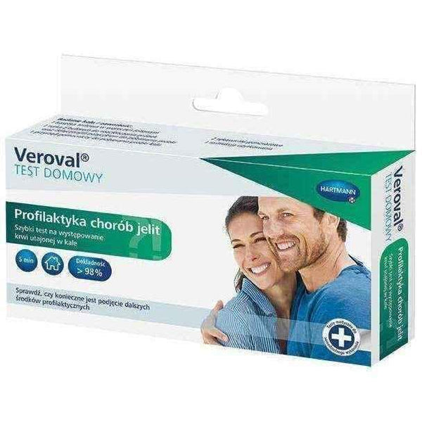 VEROVAL Home test Prevention of bowel diseases x 1 piece UK