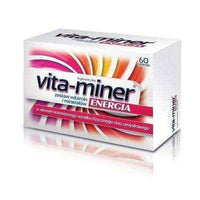 Vita-miner Energy x 60 tablets, essential minerals, list of vitamins and minerals UK