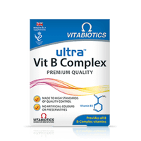 VITABIOTICS - ULTRA VITAMIN B COMPLEX 60 tablets UK