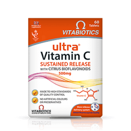 VITABIOTICS - ULTRA VITAMIN C 60 tablets UK