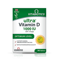 VITABIOTICS - ULTRA VITAMIN D3 96 tablets UK