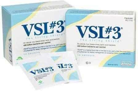VSL # 3 x 10 sachets live lactic acid bacteria and bifidobacteria UK