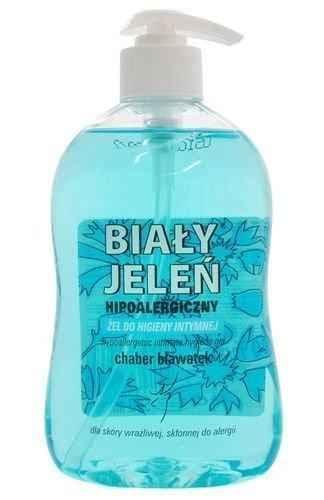 WHITE DEER Hypoallergenic intimate hygiene gel with cornflower blueberry 500ml UK