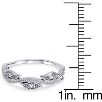 White gold diamond wedding rings | 14k Leaf Vine Ring UK