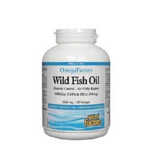 Wild Fish Oil, 1000 mg 120 capsules UK