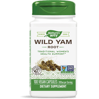 WILD YAM 400 mg. 100 capsules, phytohormone diosgenin UK