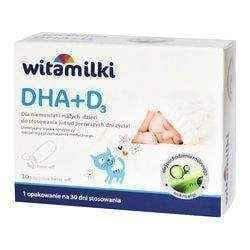 Witamilki DHA + D3 x 30 capsules twist-off UK