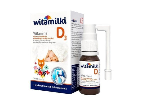 WITAMILKI VITAMIN K + D3 spray 10ml UK