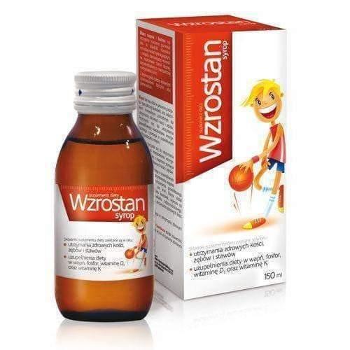 Wzrostan Syrup 150ml Children from 3 years vitamins and minerals UK