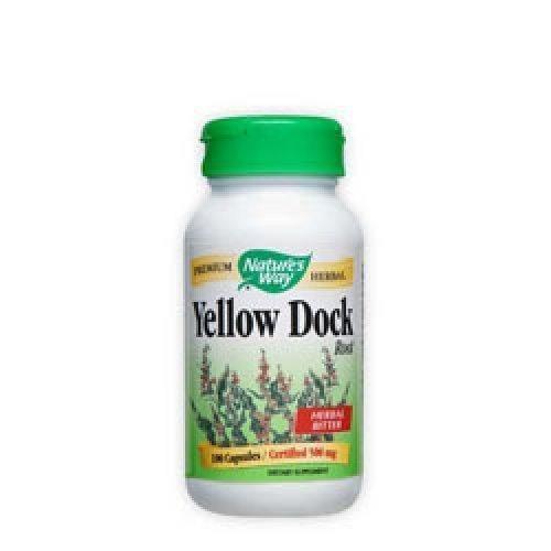 Yellow Dock 500 mg 100 capsules, Curly dock UK