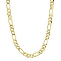Yellow gold filled necklace Fremada 14k Figaro Link Chain (18-36 inches) UK
