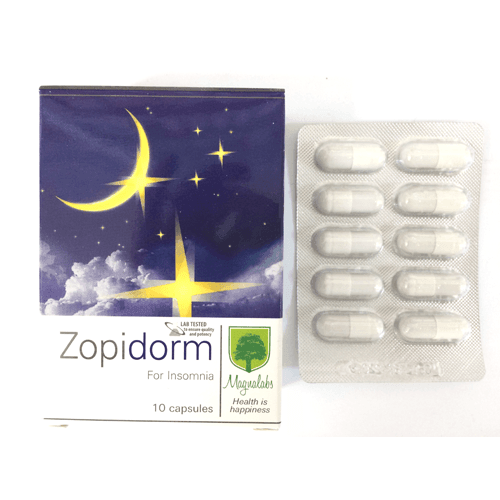ZOPIDORM 10 capsules for sleep UK